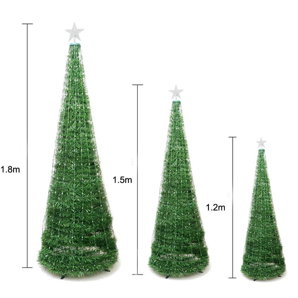 LED Fiber Optic Christmas Tree