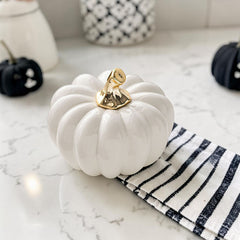 White Luxe Pumpkin