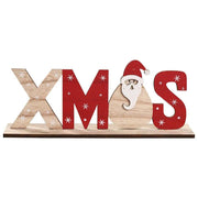 Wooden Christmas Word Tabletop Decoration