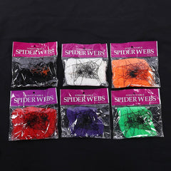 Artificial Spiderweb Halloween Decoration