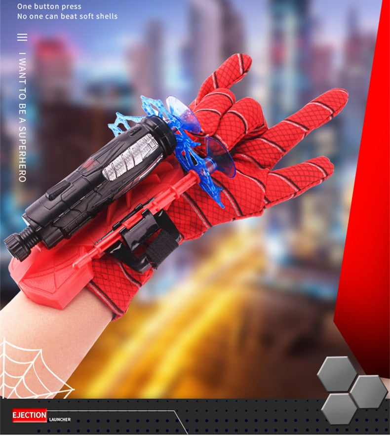 Kids Superhero Dart Launcher and Glove Options