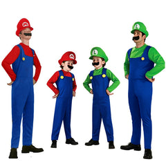 Super Mario and Luigi Costume Options