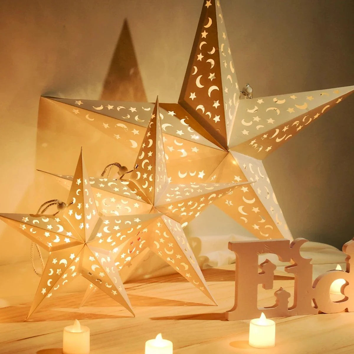 Hollow Star Hanging Ornament