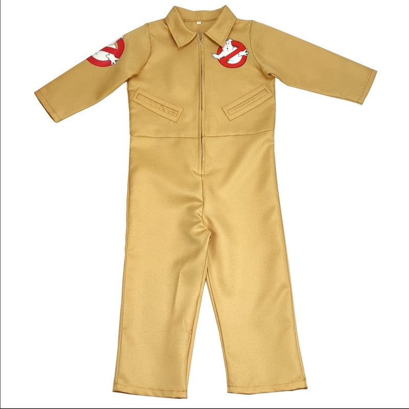 Kids Ghost Hunter Cosplay Costume