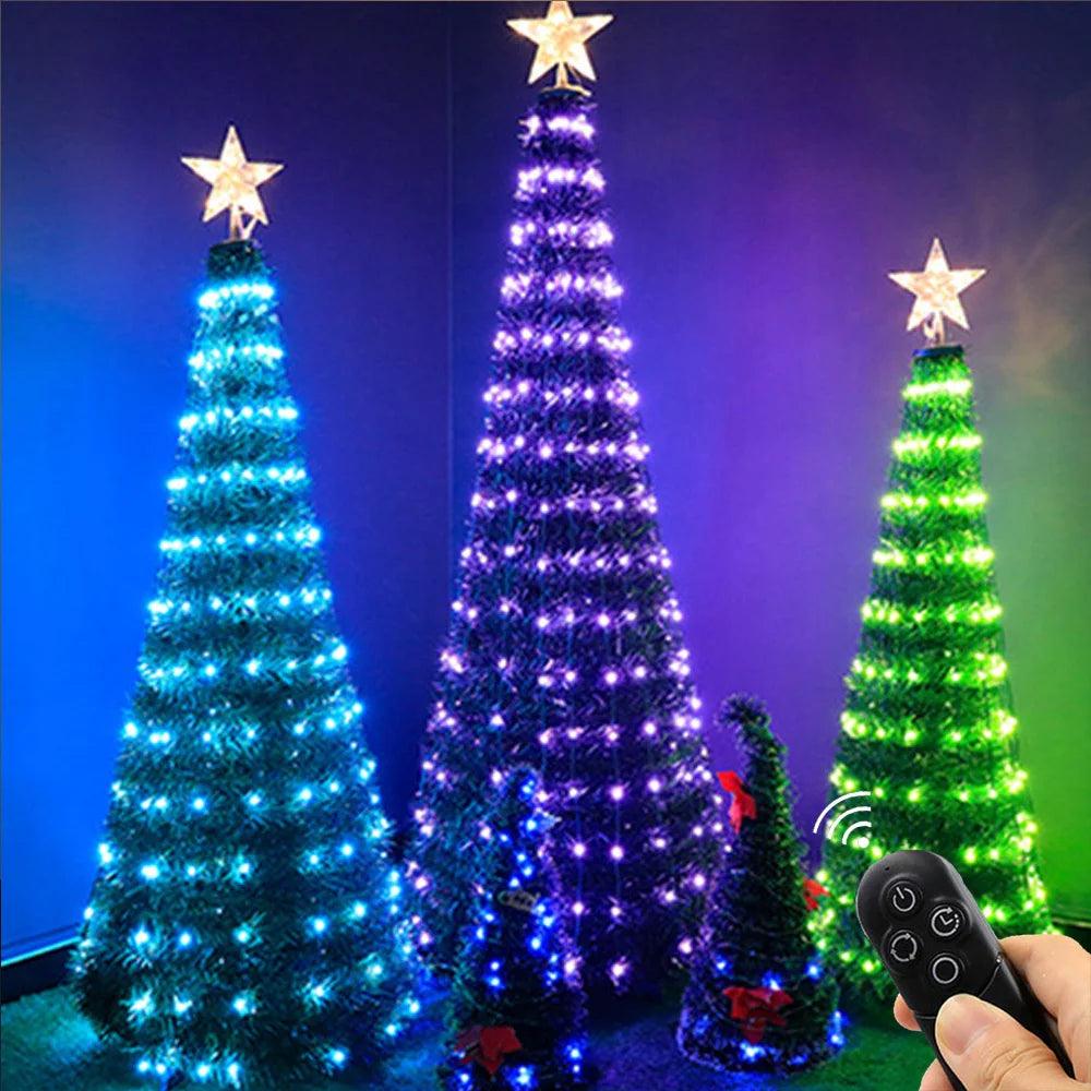 LED Fiber Optic Christmas Tree