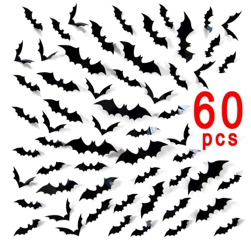 3D Bat Wall Stickers