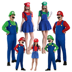 Super Mario and Luigi Costume Options