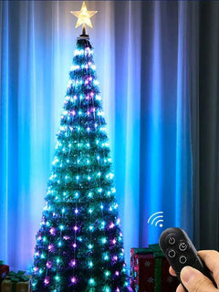 LED Fiber Optic Christmas Tree