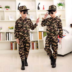 Kids Special Forces Costume Uniform