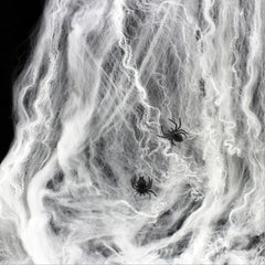 Artificial Spiderweb Halloween Decoration