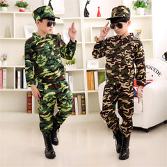 Kids Special Forces Costume Uniform