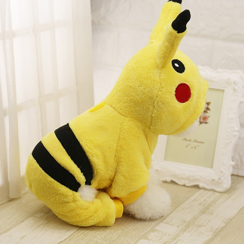 Pokemon-Inspired Dog Costume