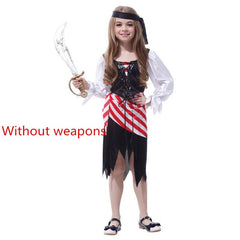 Pirate Costume Cosplay Set for Children