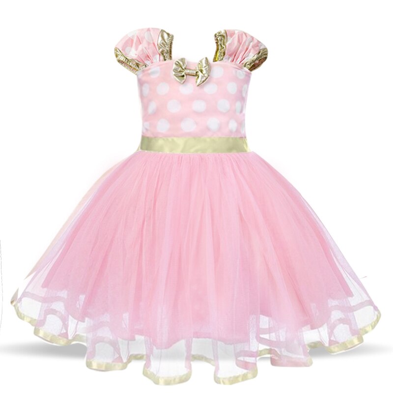 Girls Minnie Mouse Costume Dress