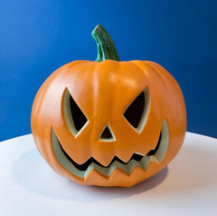 Halloween Lantern Grinning Pumpkin with Light. Fall Porch Window Decor. Home or Retail Celebration. Kids Room. Gift for Him or Her.