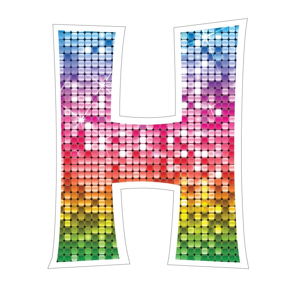 Rainbow Disco 22.75" KG The Last Time Happy Birthday Yard Greeting 13 pc set