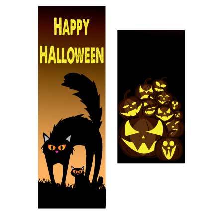 Happy Halloween Door Banner