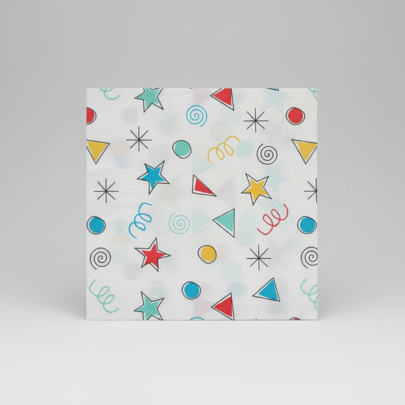 Super Hero Happy Colors Napkins (Set of 16)