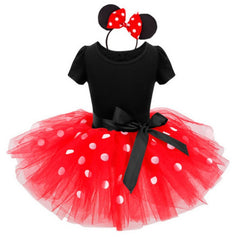 Girls Minnie Mouse Costume Dress