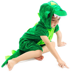Children's Green Dinosaur Party Suit