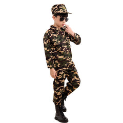 Kids Special Forces Costume Uniform