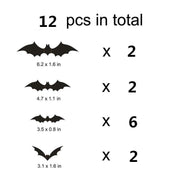 3D Bat Wall Stickers