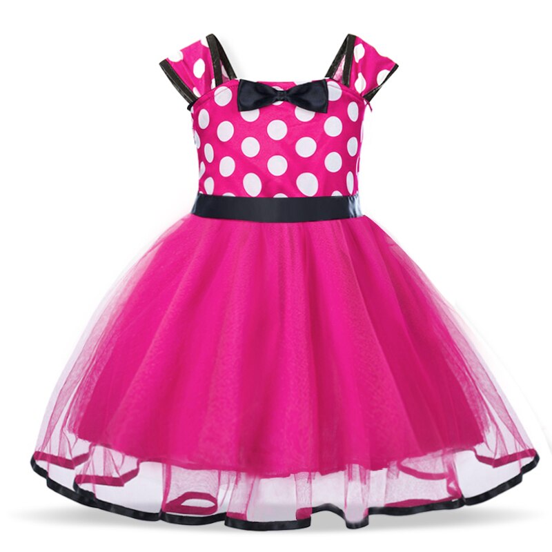 Girls Minnie Mouse Costume Dress