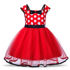Girls Minnie Mouse Costume Dress