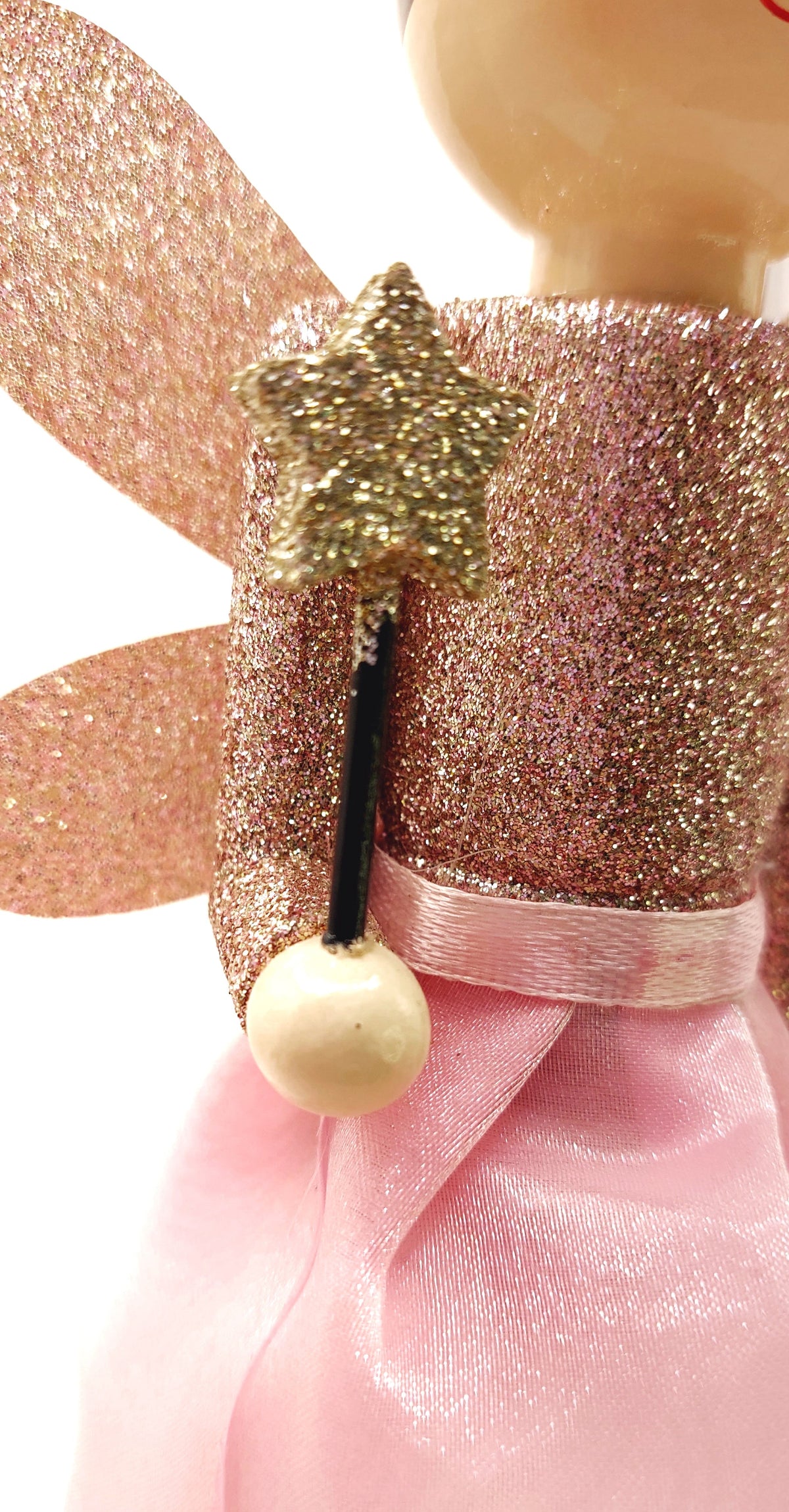 Pink Sugar Plum Fairy Christmas Wooden Nutcracker Figurine 12 in by Wizardi F07M6-2 Pink