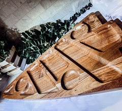Sectional Tree Serving Board