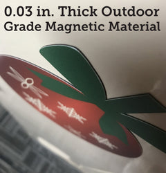Merry Christmas Garage Door Magnets