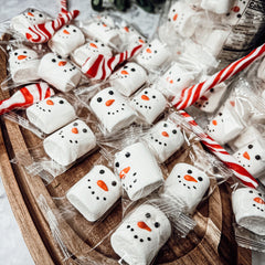 Snowman Marshmallows 24