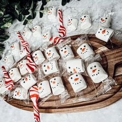 Snowman Marshmallows 24