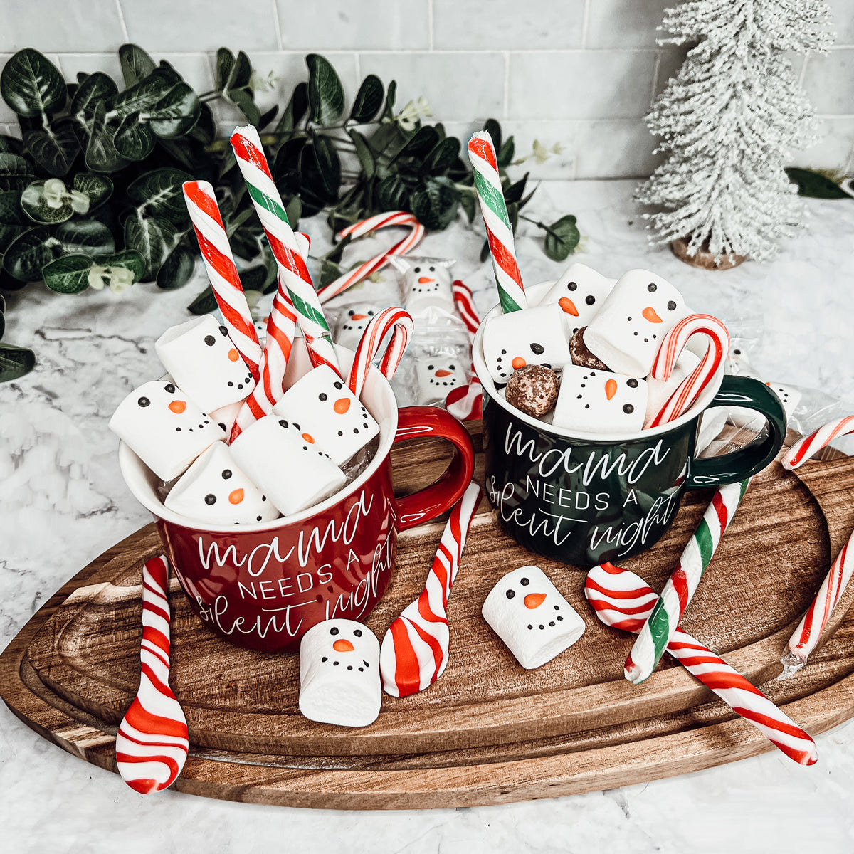 Snowman Marshmallows 24