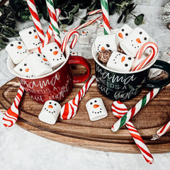 Snowman Marshmallows 24