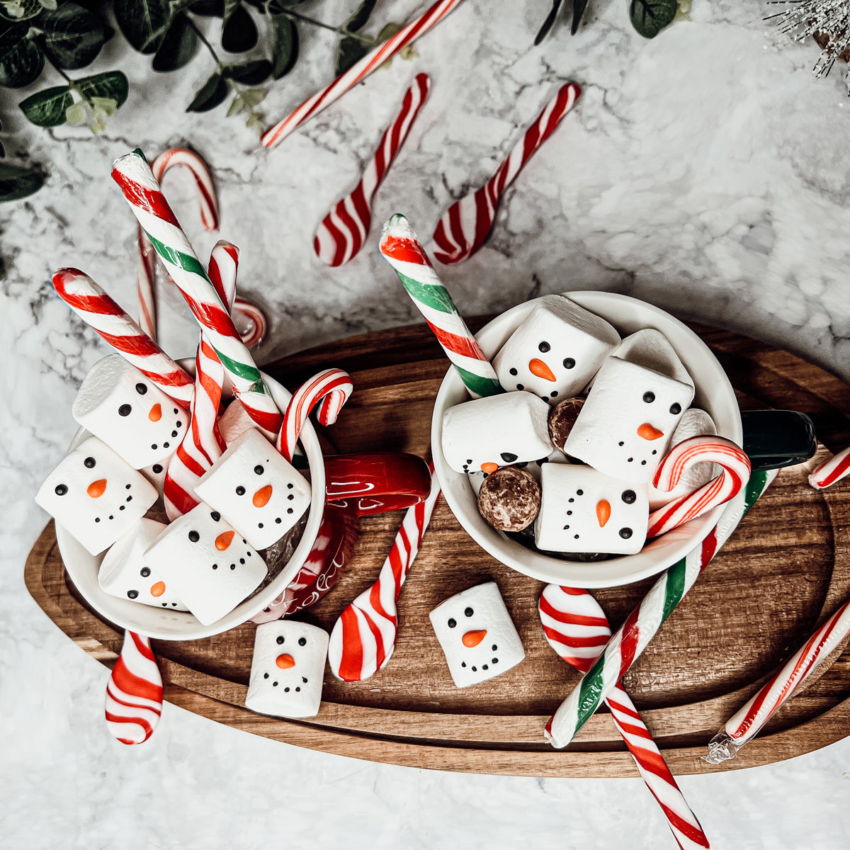 Snowman Marshmallows 24