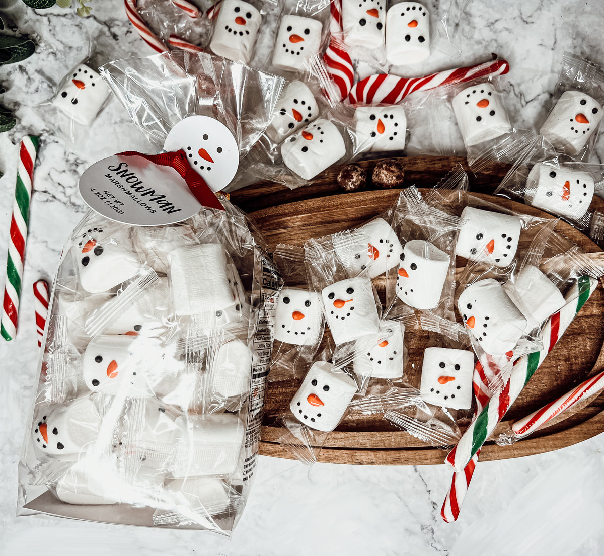 Snowman Marshmallows 24