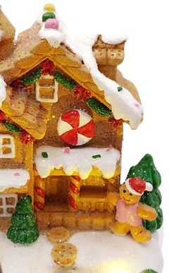 Gingerbread House. Christmas Village Wizardi F07-N1-13-2705B