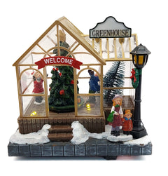 Christmas Village - Greenhouse by Wizardi F07-N1-15-2401