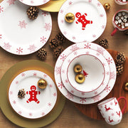 Licorice 16 Piece Dinnerware Set, Service for 4