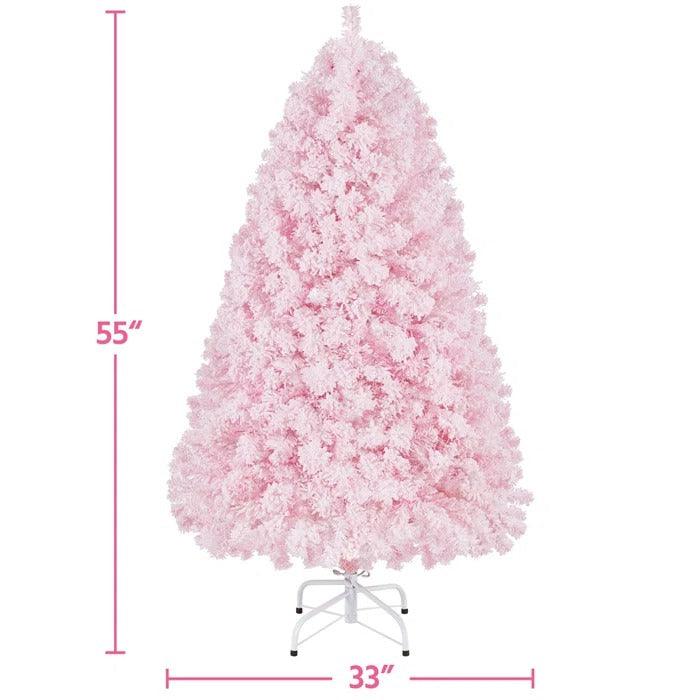 Lighted Artificial Spruce Christmas Tree