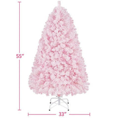 Lighted Artificial Spruce Christmas Tree