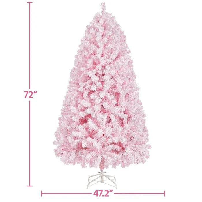 Lighted Artificial Spruce Christmas Tree