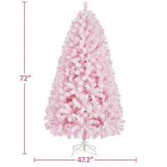 Lighted Artificial Spruce Christmas Tree