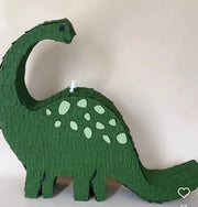 🦕 Long Neck Dino Piñata – Handmade Dinosaur Party Decoration, Candy Holder