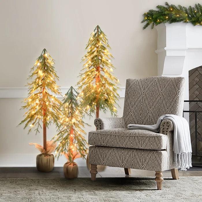 Martha Stewart Lighted Artificial Christmas Tree
