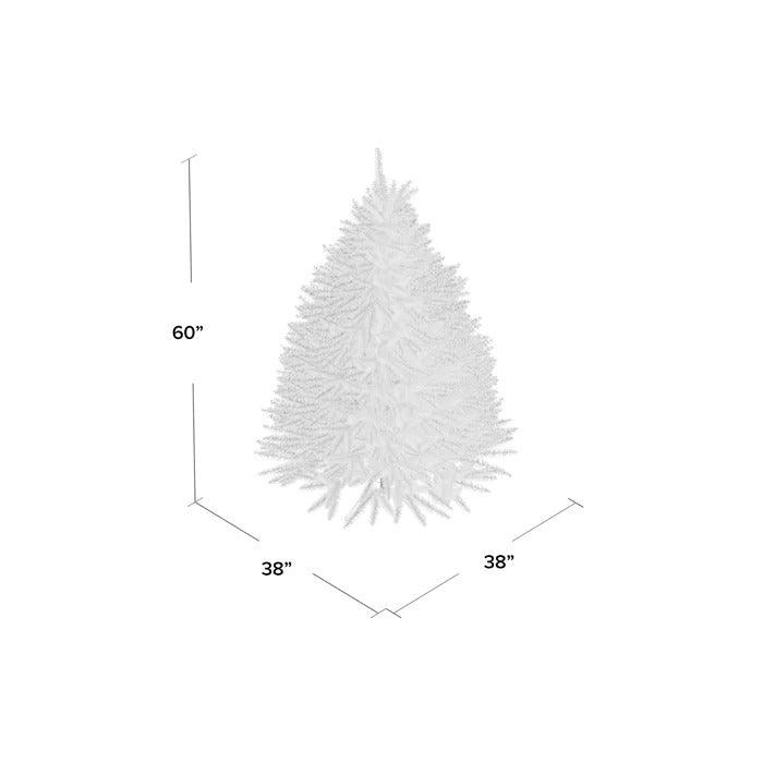 Matthias Patriotic Red, White & Blue Pre-Lit Christmas Tree, 5 to 7.5 ft