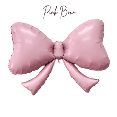 Pink Bow Balloon – 40" Foil Balloon