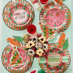 Christmas Plaid Holiday Placemats (10 count)