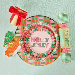 Christmas Plaid Holiday Placemats (10 count)